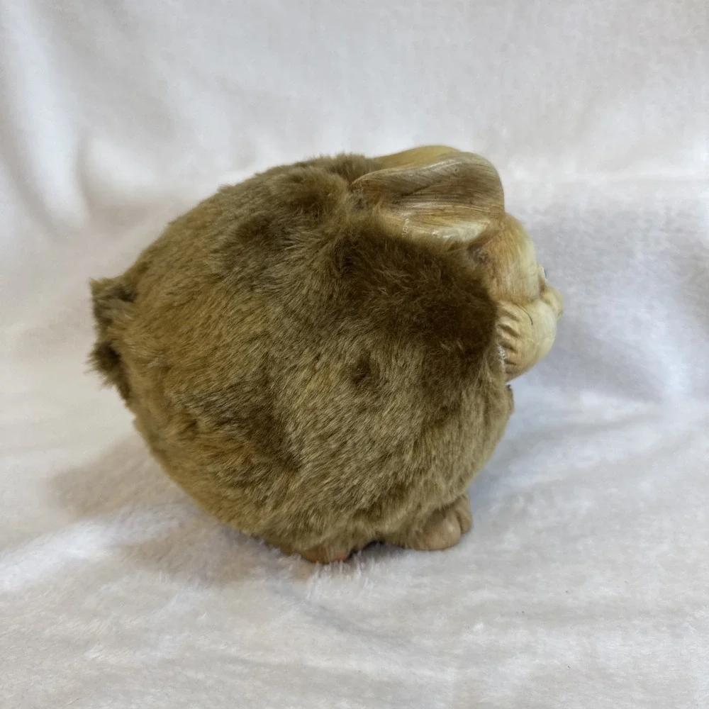 Vintage Ceramic Bunny Rabbit Planter Fuzzy Easter Decor‎ Cute Novelty